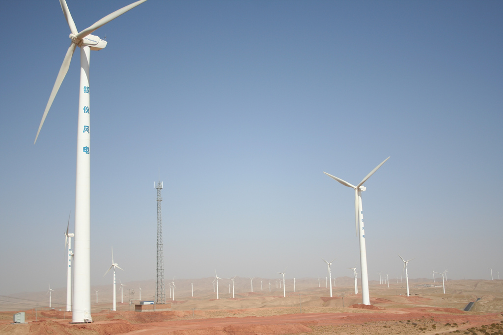 Ningxia Wind Farm Credit: Land Rover Our Planet. Flickr. 